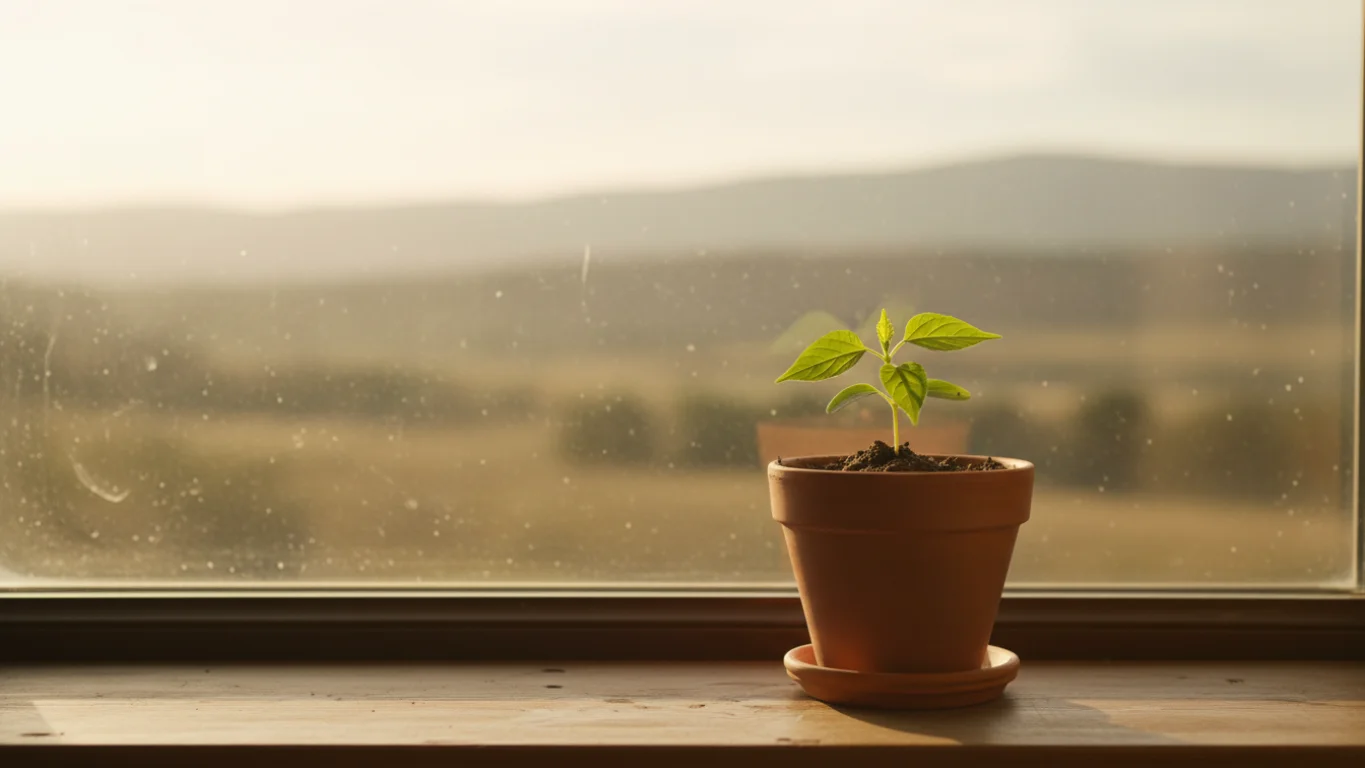 O poder do crescimento constante Conceito visual de pequenos passos, uma planta crescendo ou uma escada suave